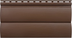 БЛОКХАУС Акриловый сайдинг | Премиум, Орех тёмный ВН-03 3100х226мм